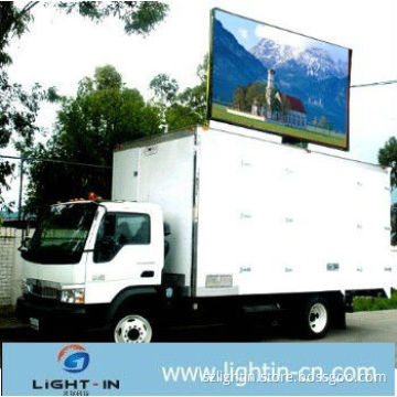 led mobile advertising trucks for sale P10 full color mobile food truck for sale